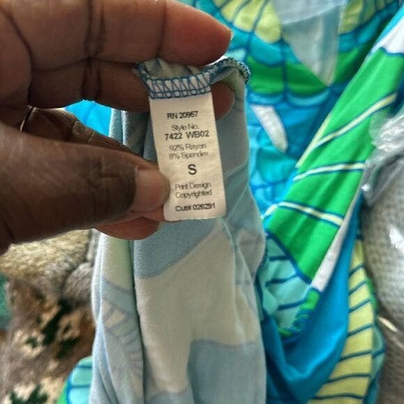 Tori Richard Honolulu Printed Shirt Dress S - Picture 6 of 7